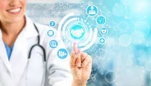 Clinician using integrated clinical diagnostic and medical icons interface - Acuity Health Solutions