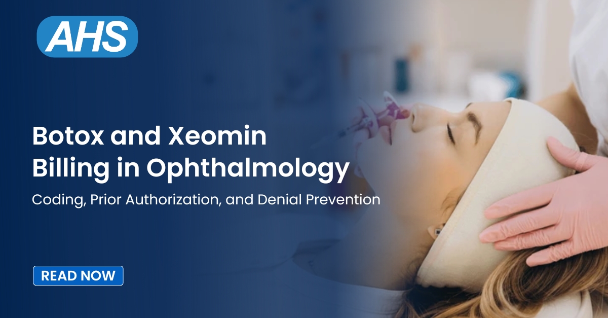 Botox and Xeomin Billing in Ophthalmology - Acuity Health Solutions