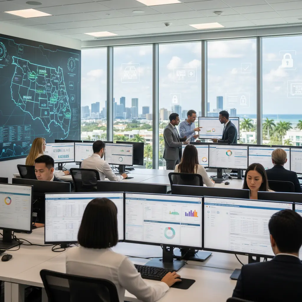 Medical Billing Team working